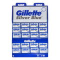 Gillette Silver Blue Double Edge Razor Blades - 20x5 Pack