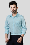 Jonesburg Men's Solid Slim Fit Formal Shirt