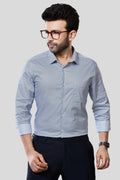 Jonesburg Men's Printed Slim Fit Formal Shirt