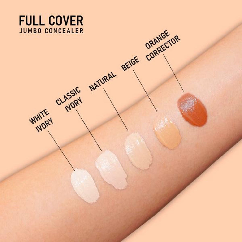 Matt Look Full Cover Jumbo Oil Control Perfect Coverage Concealer - Classic Ivory