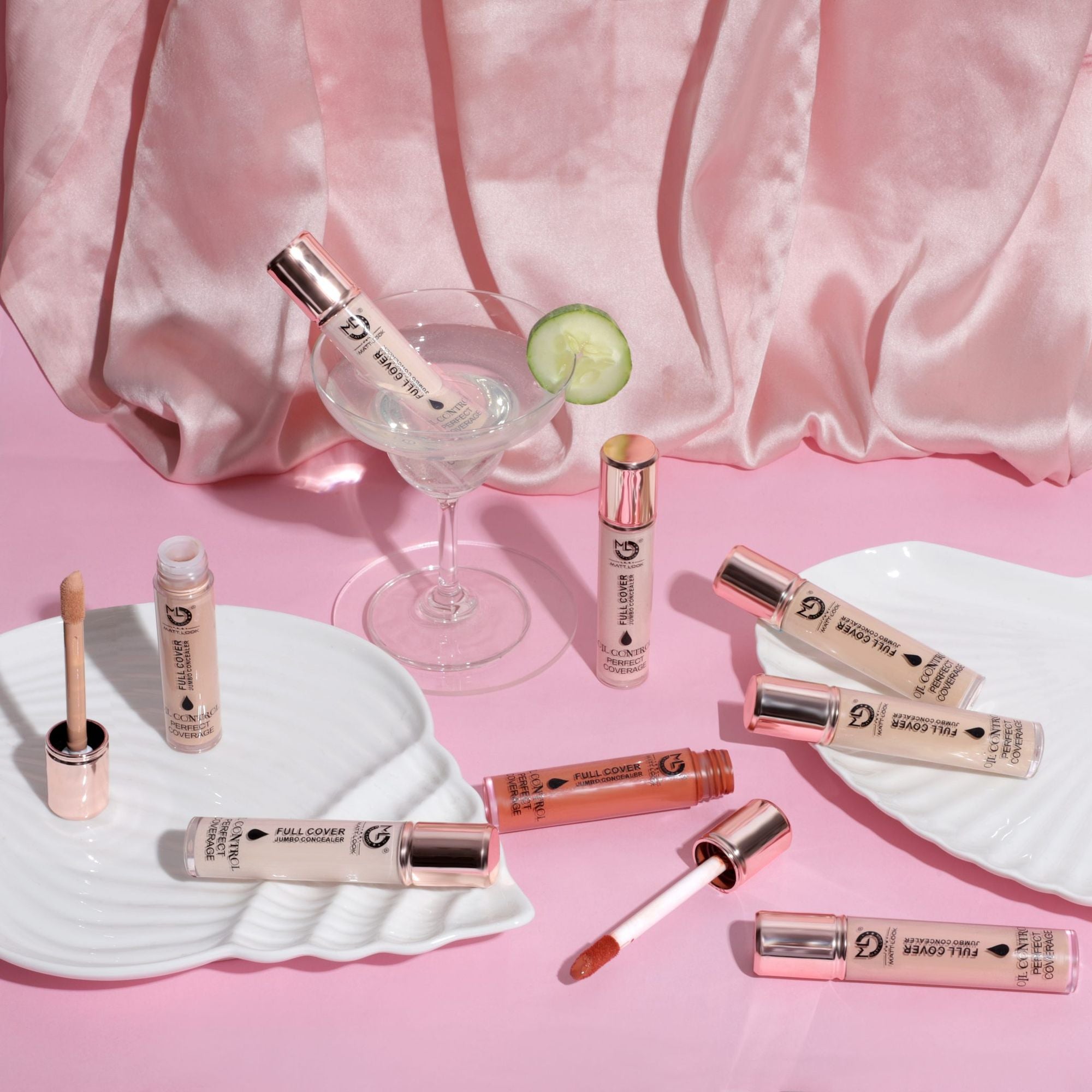 Matt Look Full Cover Jumbo Oil Control Perfect Coverage Concealer - Classic Ivory