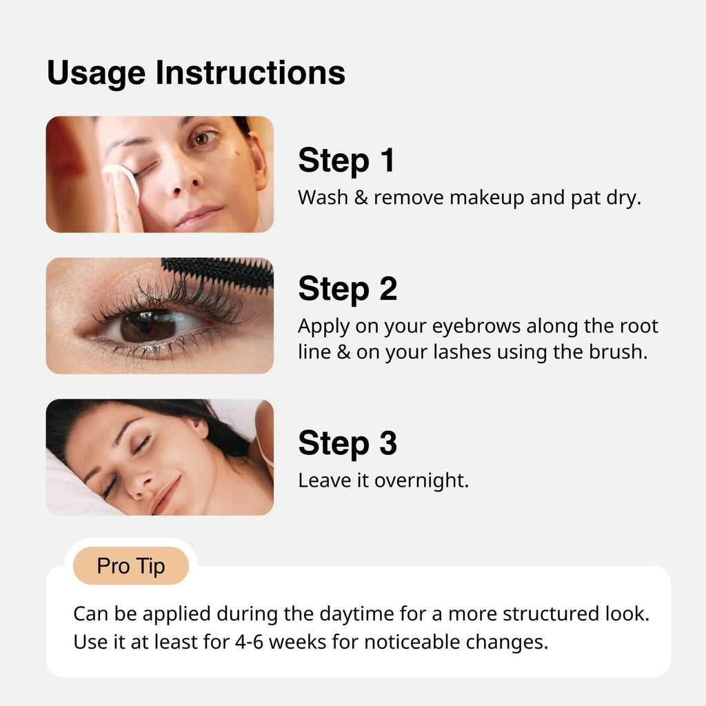 Cureskin Eye Brow & Lash Oil - Eyelash Growth Serum