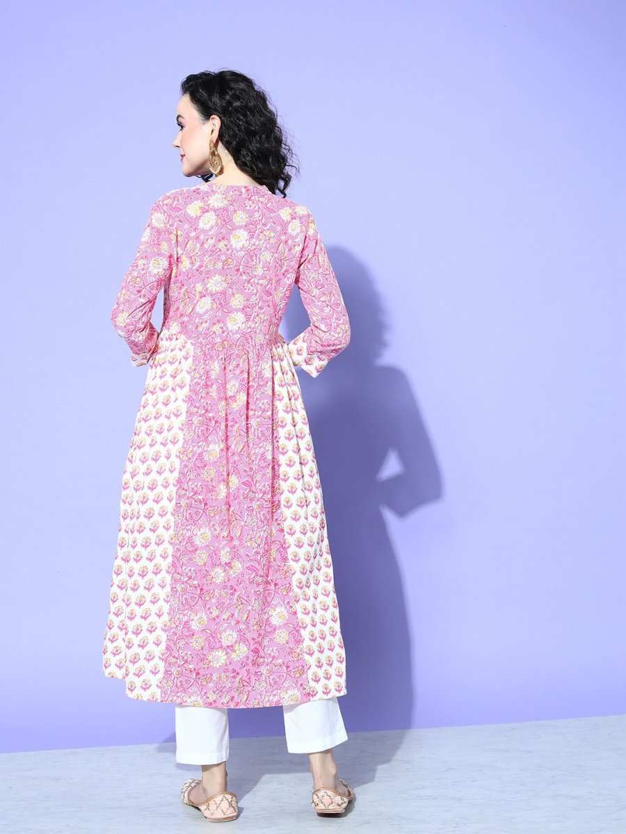 All About You Women Floral Printed Kurta