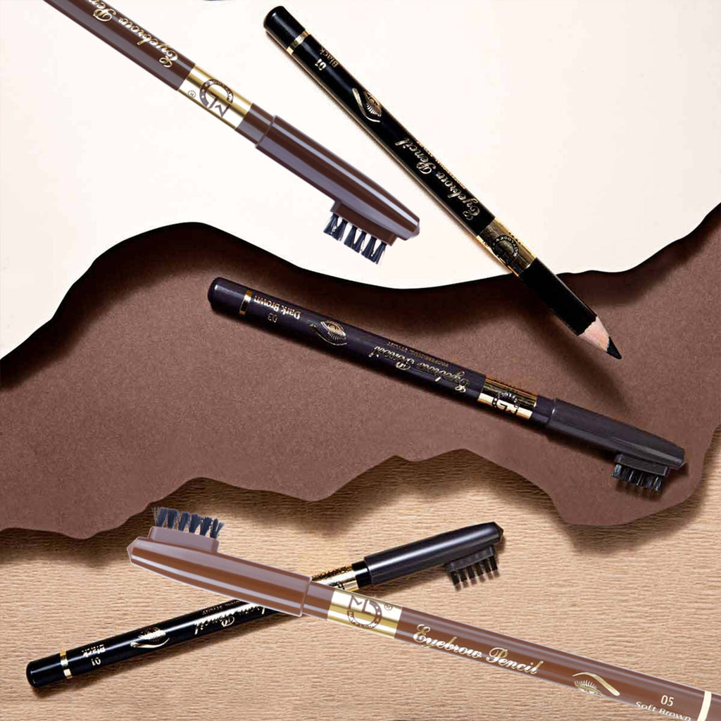 Matt Look Long Lasting Formula Professional Stylist Eyebrow Pencil - Dark Brown