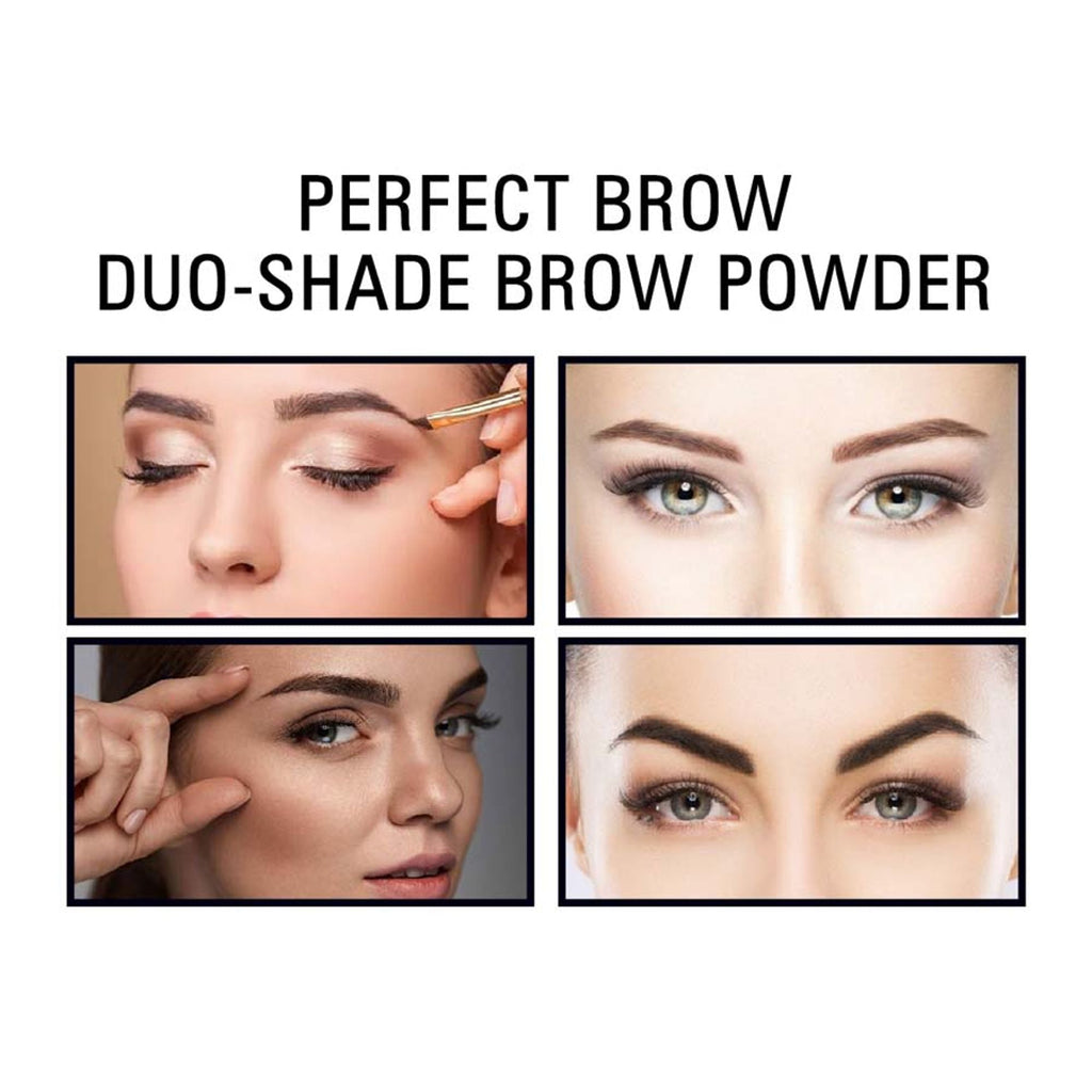 Matt Look Perfect Brow Duo-shade Brow Powder - 03