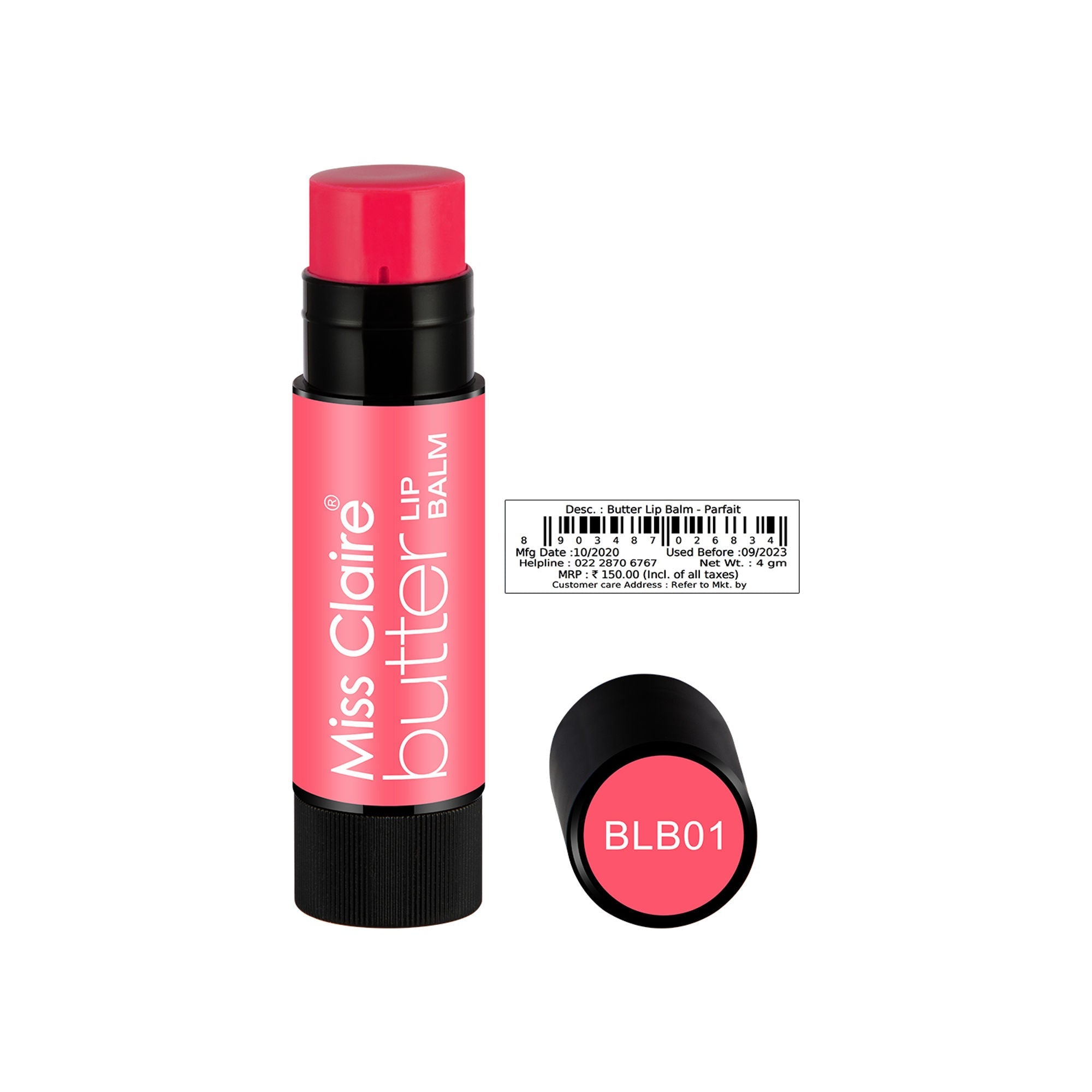 Miss Claire Butter Lip Balm - Parfait