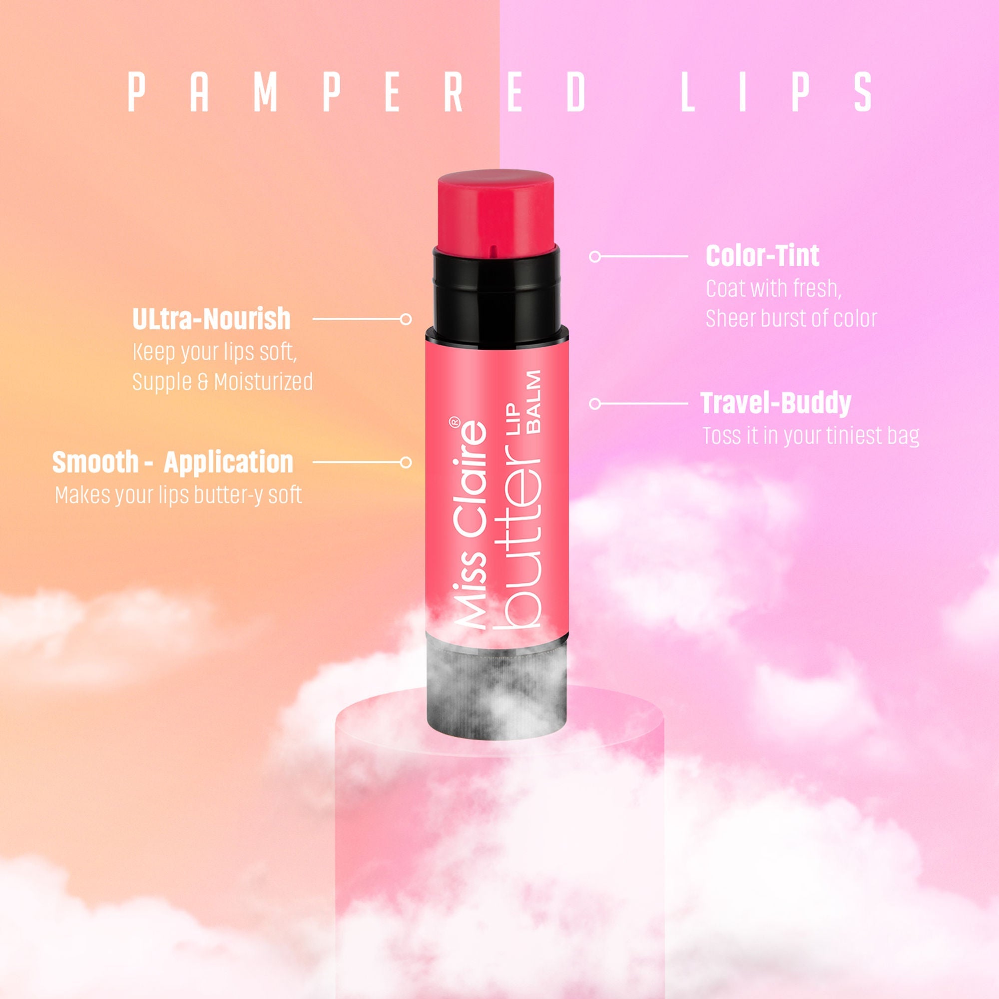 Miss Claire Butter Lip Balm - Parfait