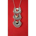 MS Fashion India Latest Fashion Silver Color Long Necklace