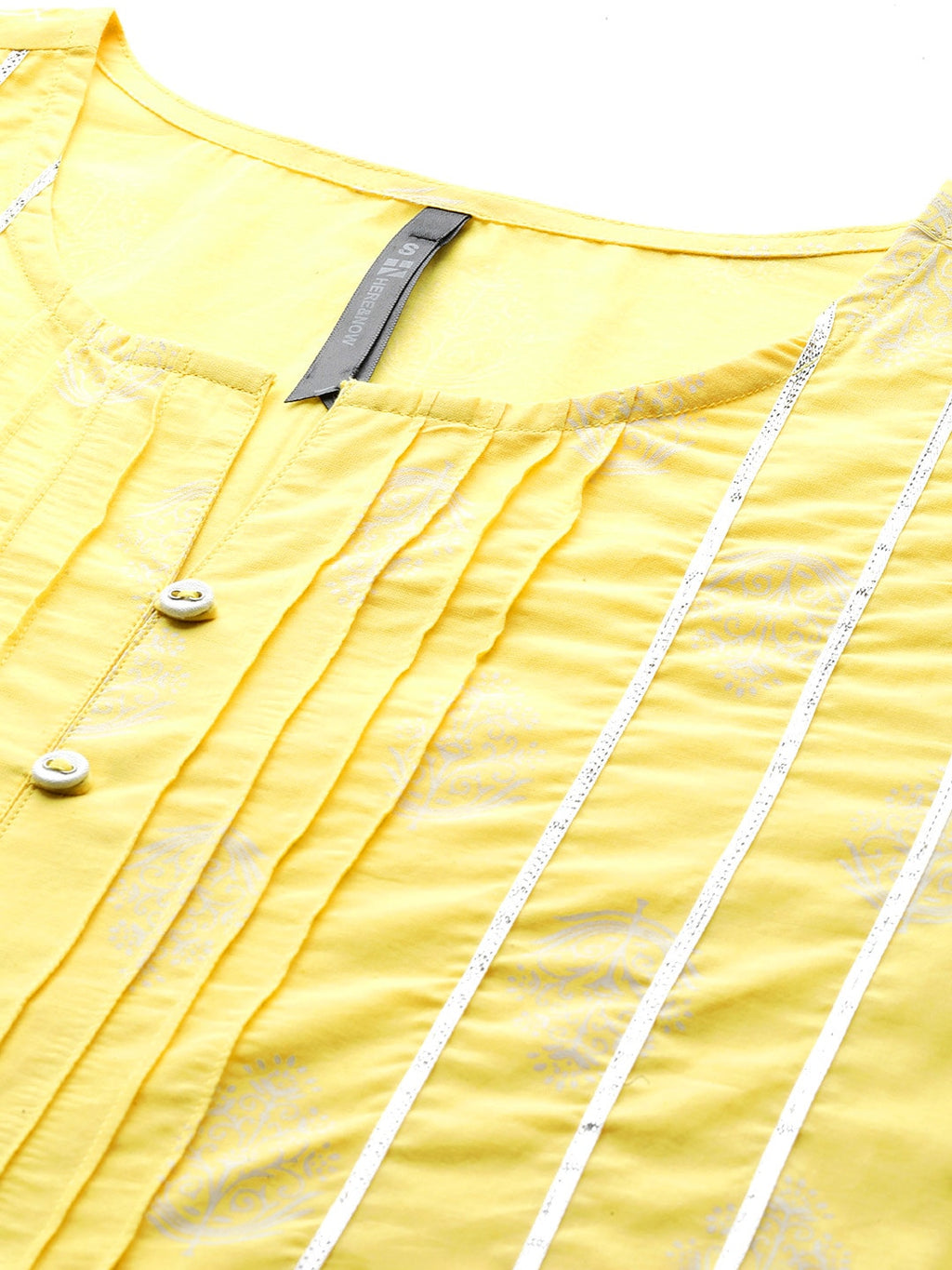 HERE&NOW Ethnic Motifs Printed A-Line Kurta