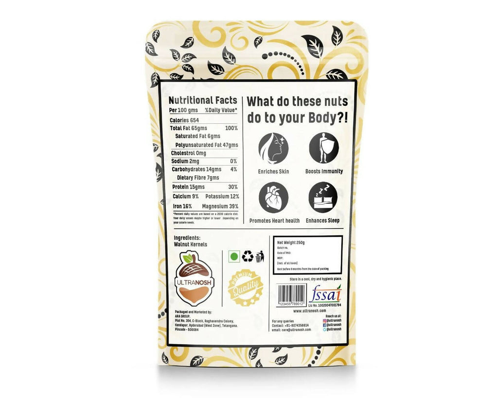 Ultranosh Premium Quality Walnuts