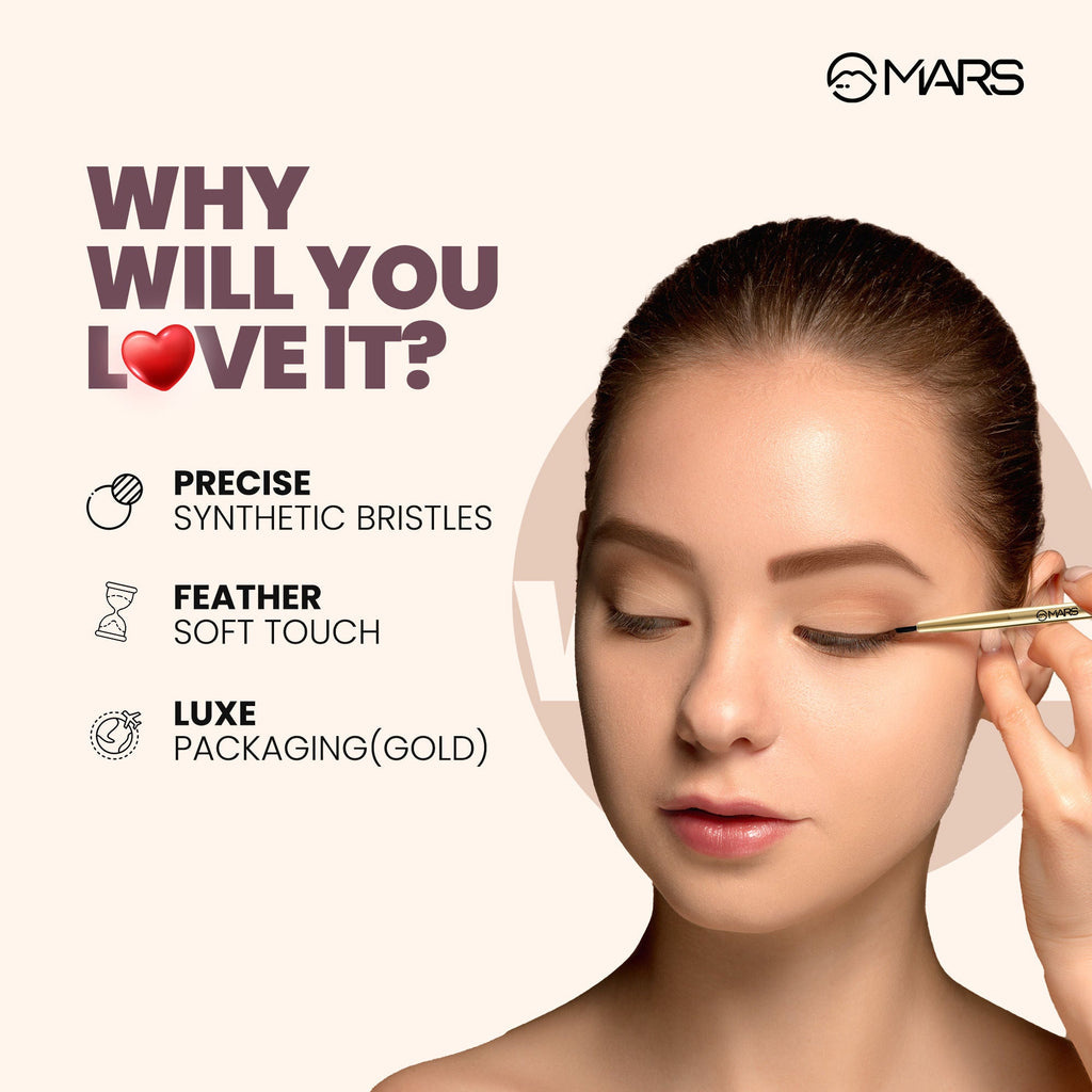 MARS Cosmetics Artist Arsenal Professional Eyeliner Brush