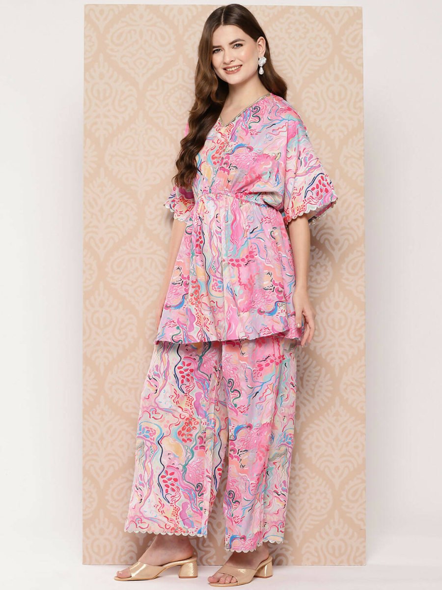 Ahalyaa Women's Traditional Wear Co-ods - Multi