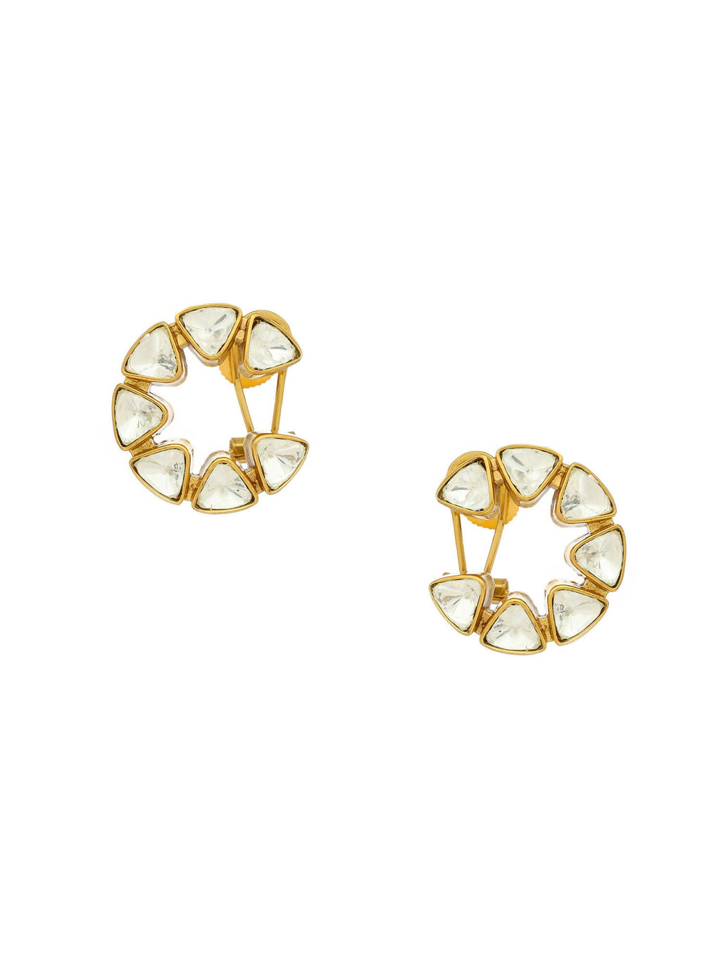 Moissanite Earrings - Ruby Raang