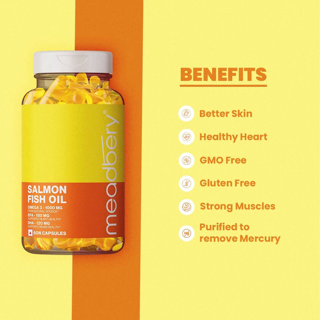 Meadbery Salmon Fish Oil Capsules