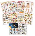 Dreamland Educational Charts - Combo 3 (10 Charts) : Children Early Learning Laminated Chart
