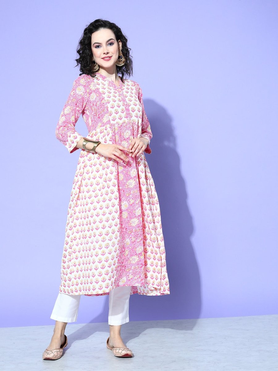 All About You Women Floral Printed Kurta