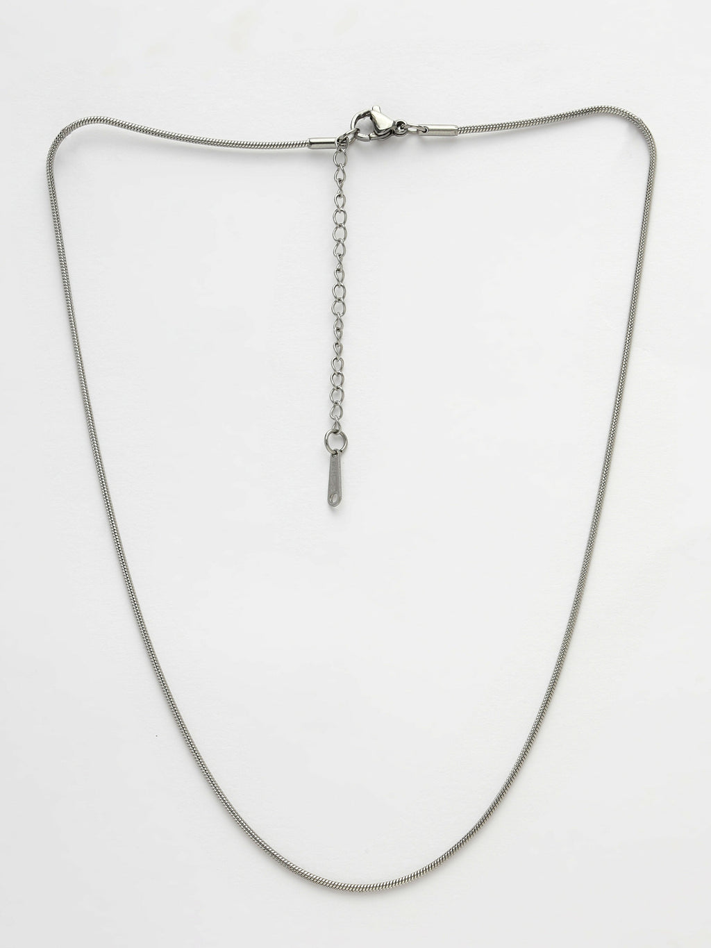 NVR Women's Set of 3 Silver-Toned German Silver Oxidised Chain