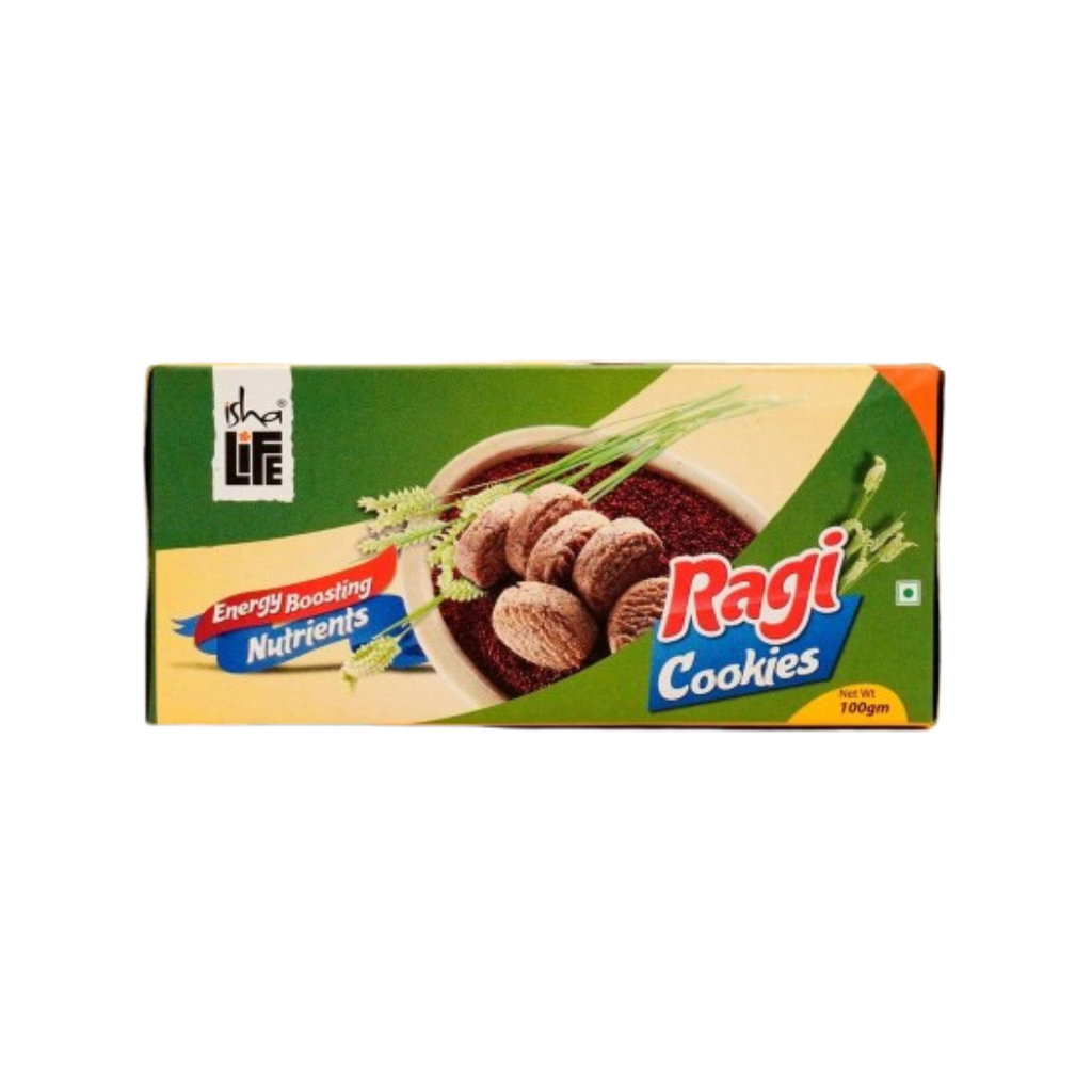 Isha Life Ragi Cookies (Finger Millet Cookies)