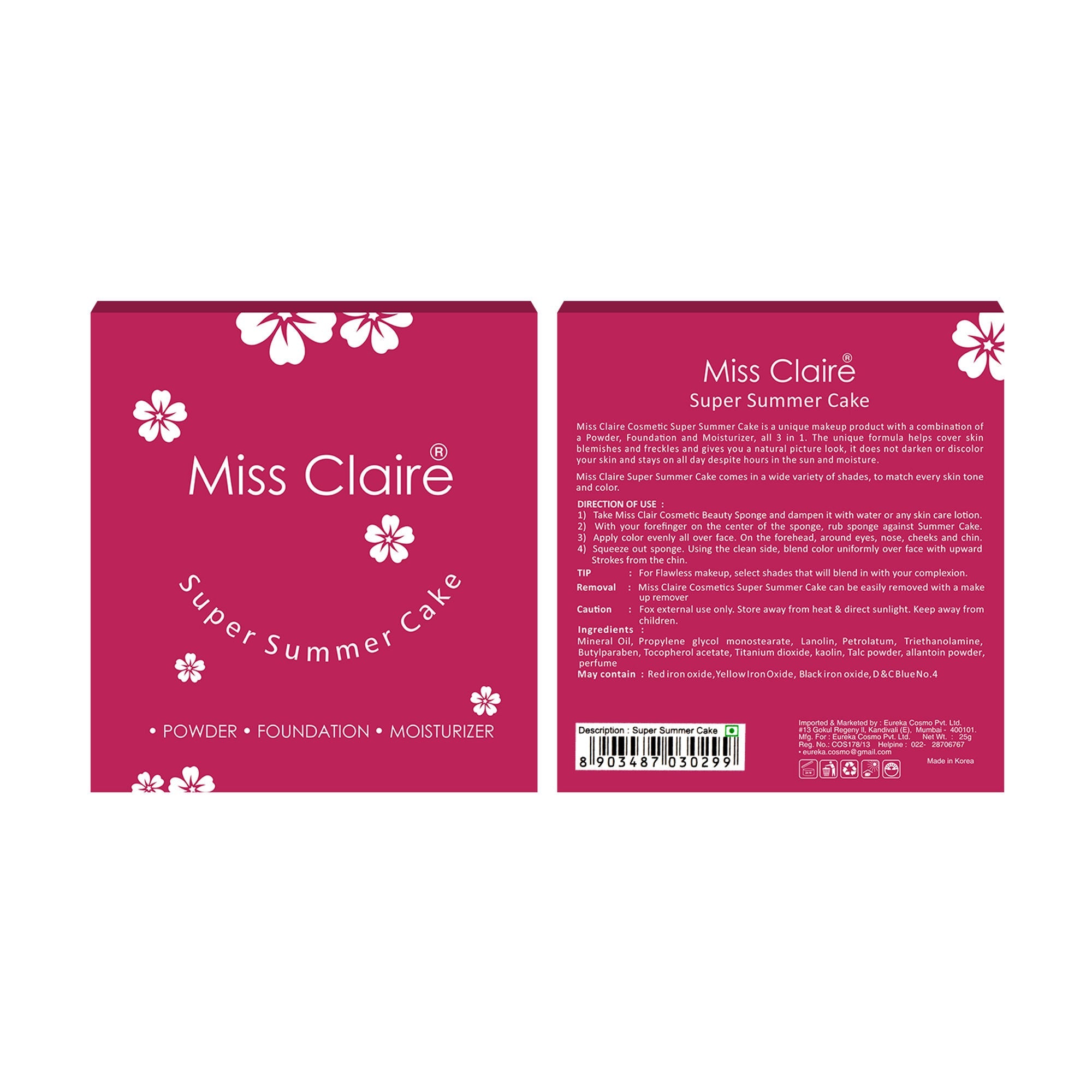 Miss Claire Super Summer Cake - Cherry