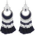 MS Fashion India Hanging Earrings With Threads