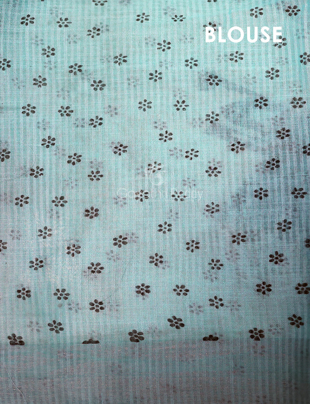 Gleaming Sea Blue And Black Pichwai Print Cotton Linen Saree By Gayathri Reddy Designer Studio