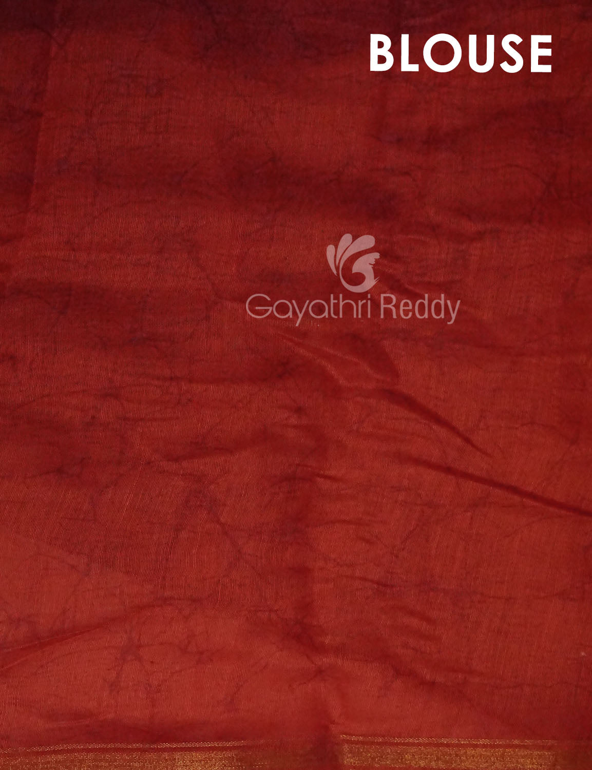 Ink Blue Colour Diamond Design Semi Chanderi Saree By Gayathri Reddy Designer Studio