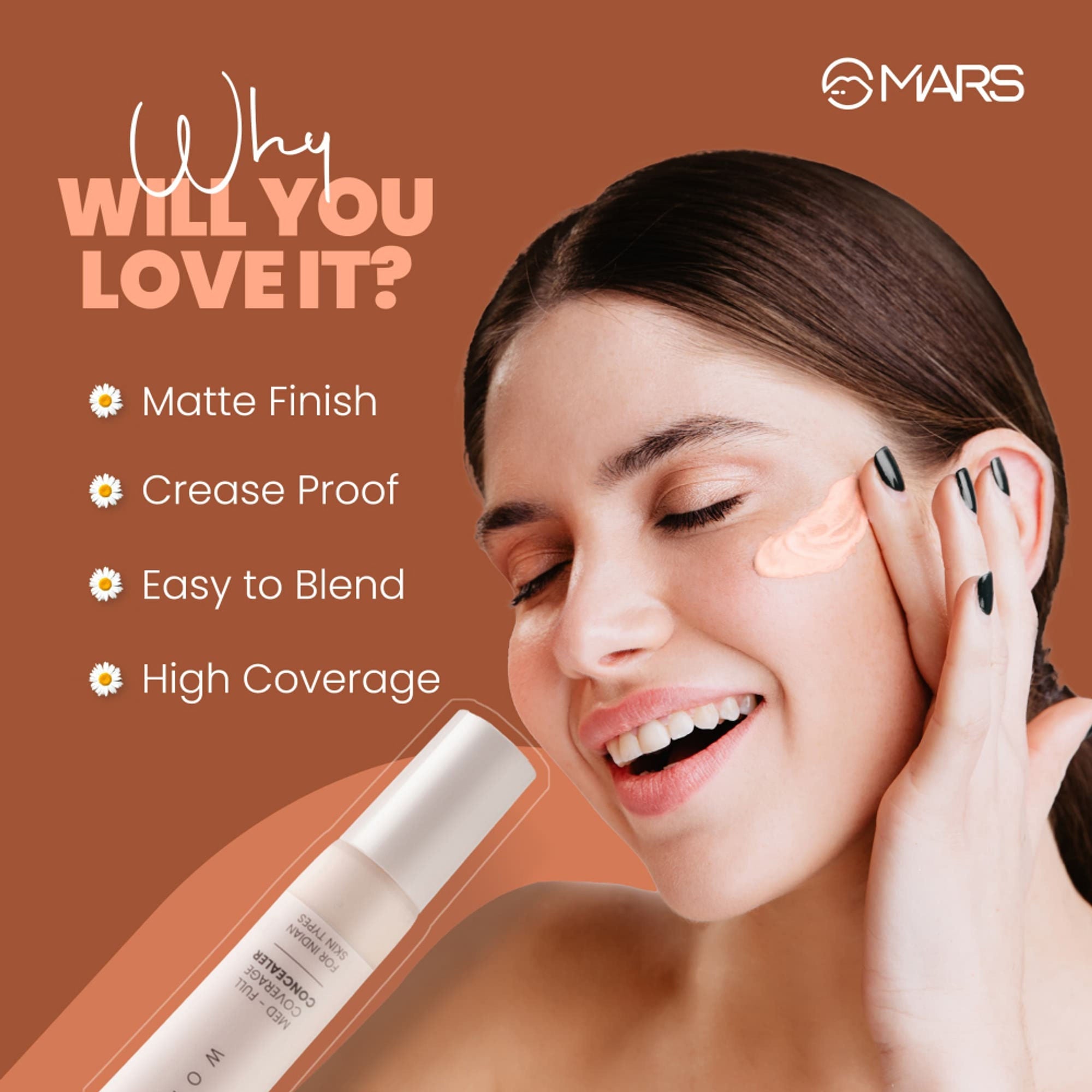 MARS Cosmetics Wonder Cover Liquid Concealer - Shade 07
