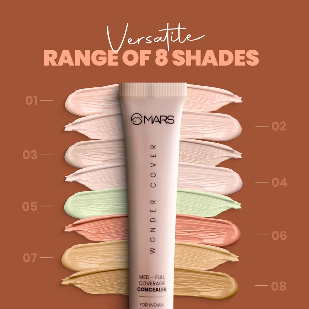MARS Cosmetics Wonder Cover Liquid Concealer - Shade 08