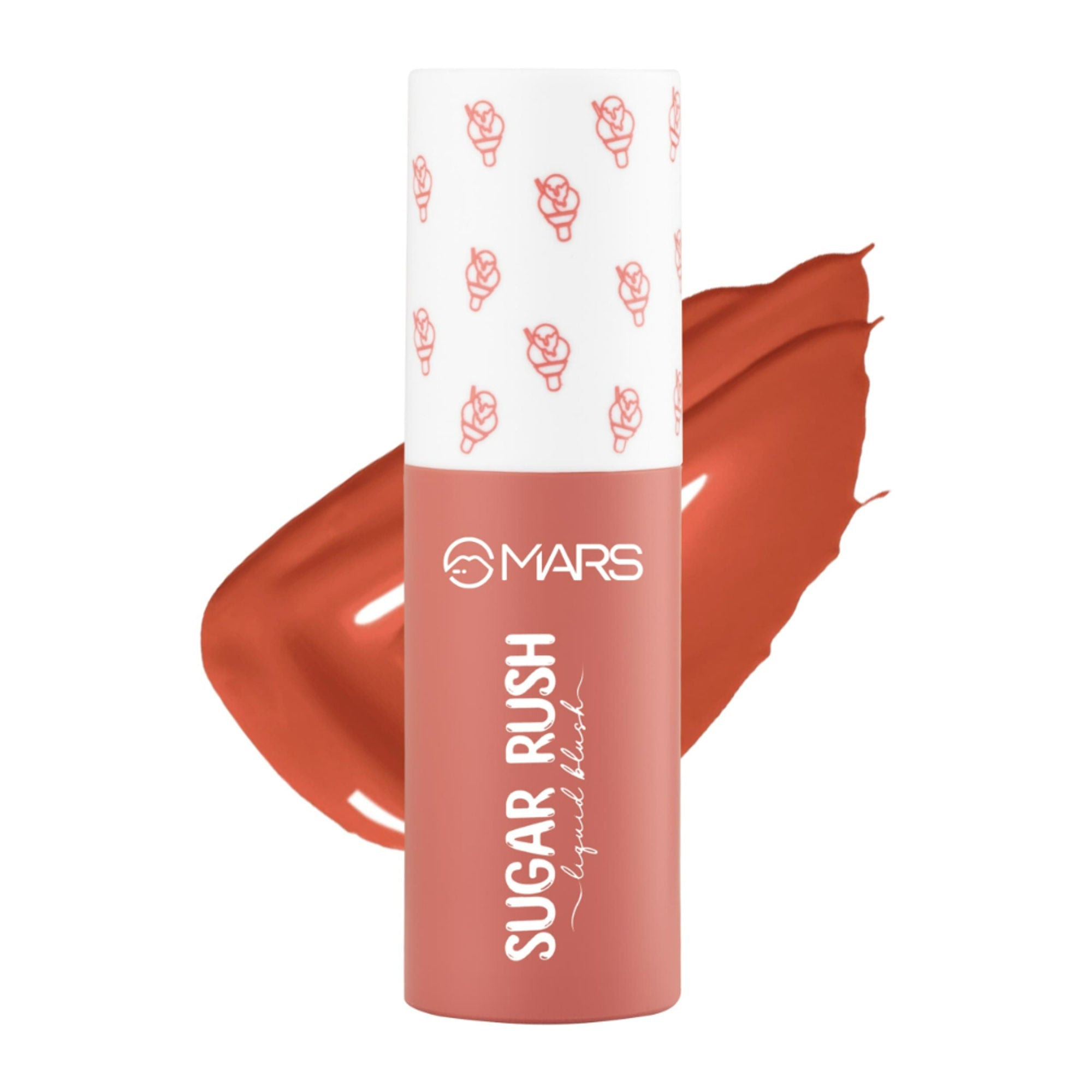 MARS Cosmetics Sugar Rush Liquid Blush - 02-Coral Sorbet