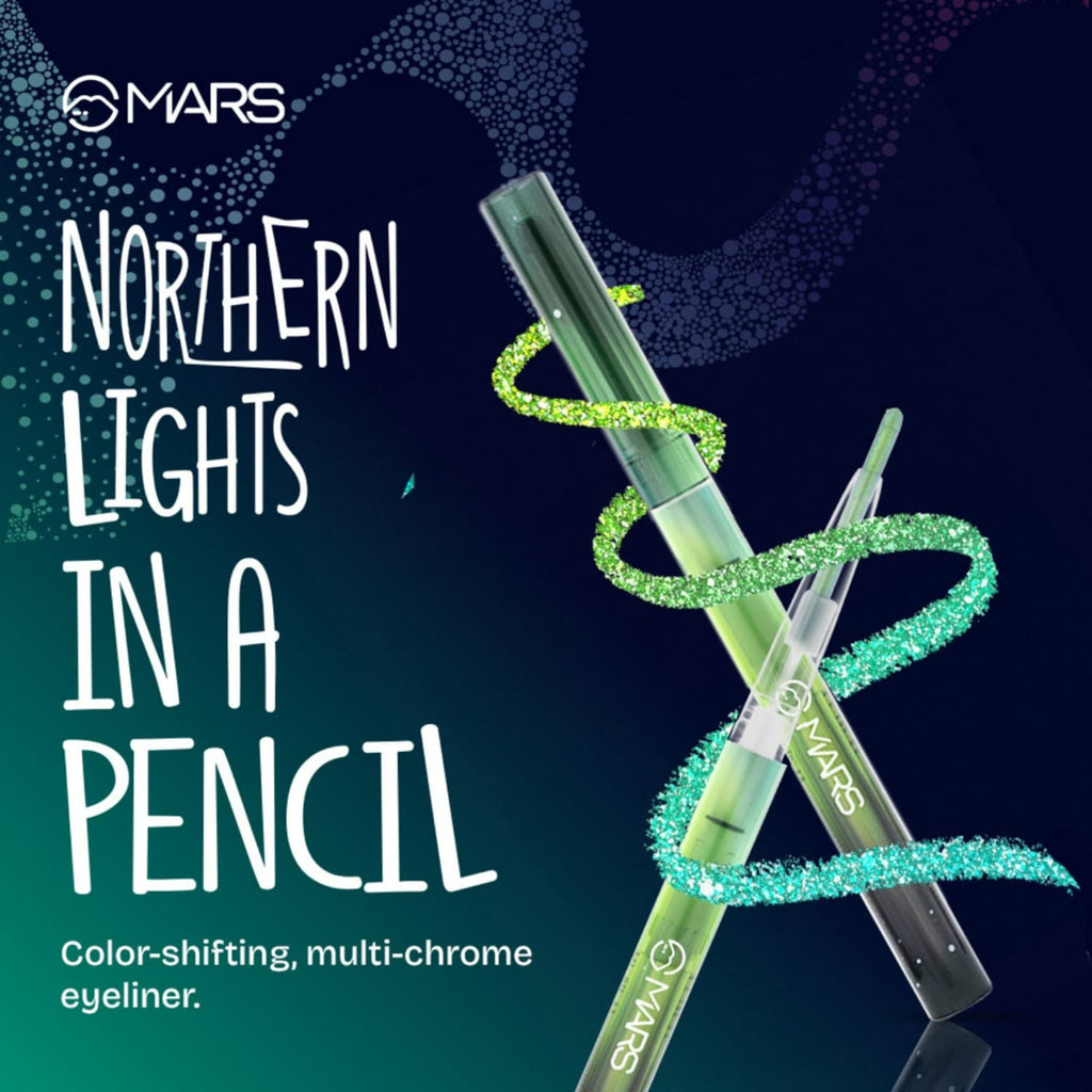 MARS Cosmetics Northern Lights In A Pencil Eyeliner - 01-Swedish Aurora