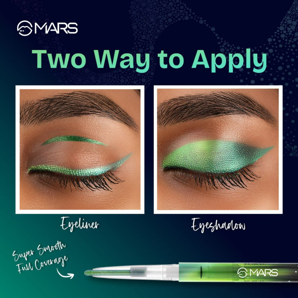 MARS Cosmetics Northern Lights In A Pencil Eyeliner - 01-Swedish Aurora