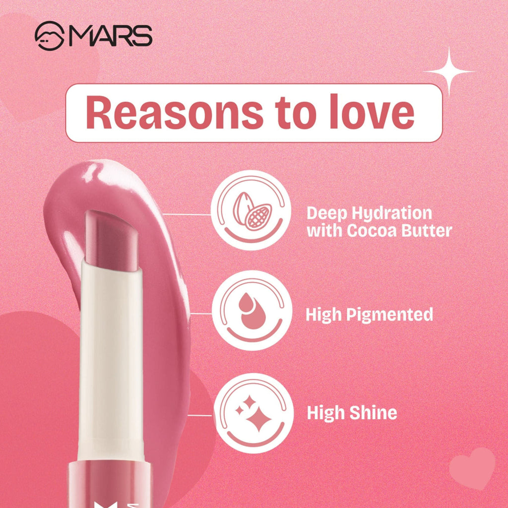 MARS Cosmetics Click Stix Gloss Lip Balm - 01-best Nude