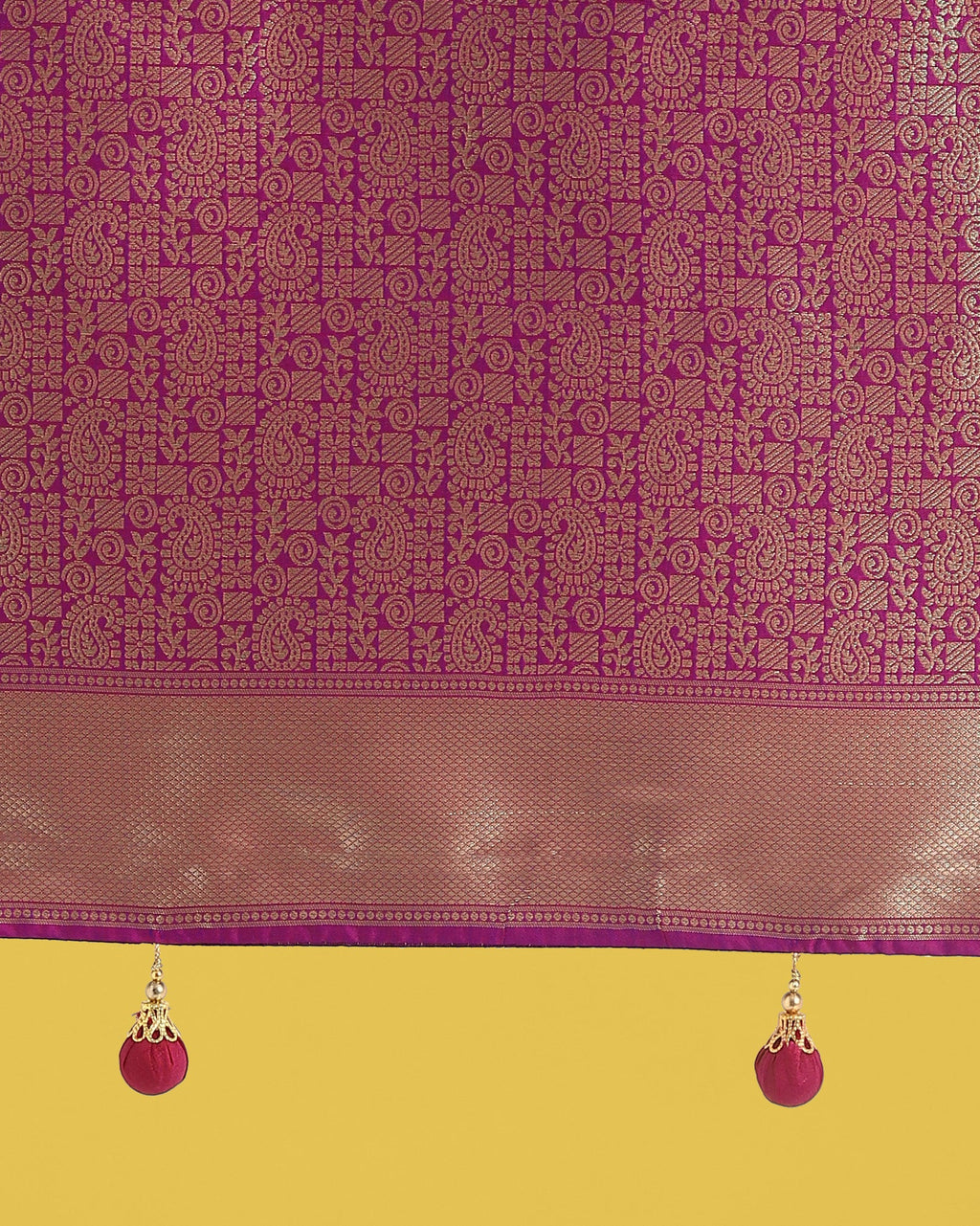Monjolika Fashion Multi Colour Banarasi Silk Zari Weaving Classic Saree