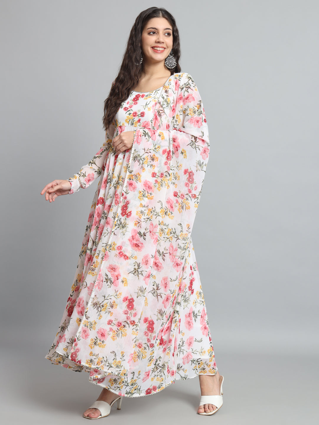 Fab Fashion Simran Gota Anarkali