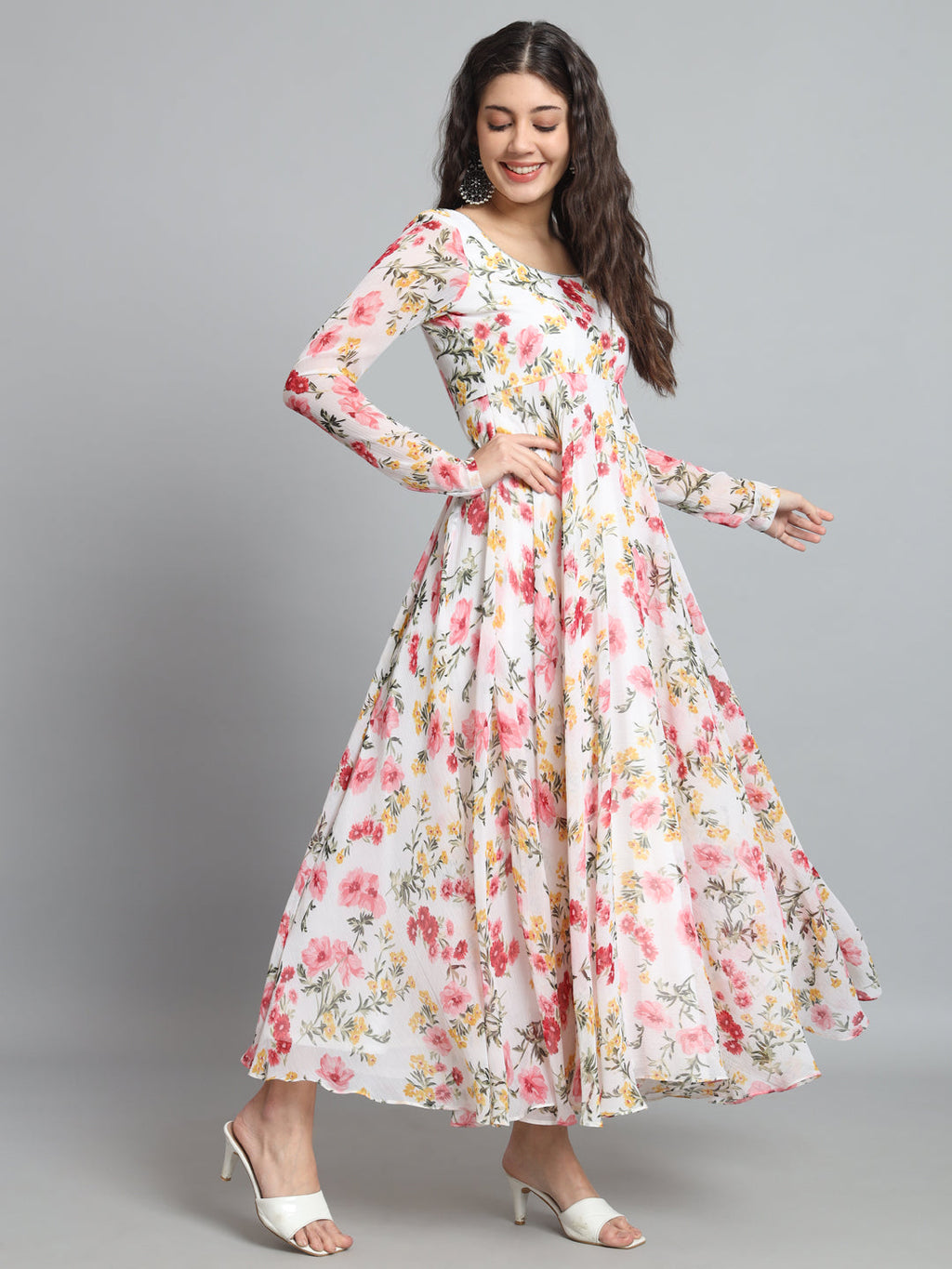 Fab Fashion Simran Gota Anarkali