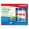 Leader Loratadine 10mg Allergy Relief - 90 Count Tablets - 24 Hour Relief from Indoor & Outdoor Allergies - Value Size
