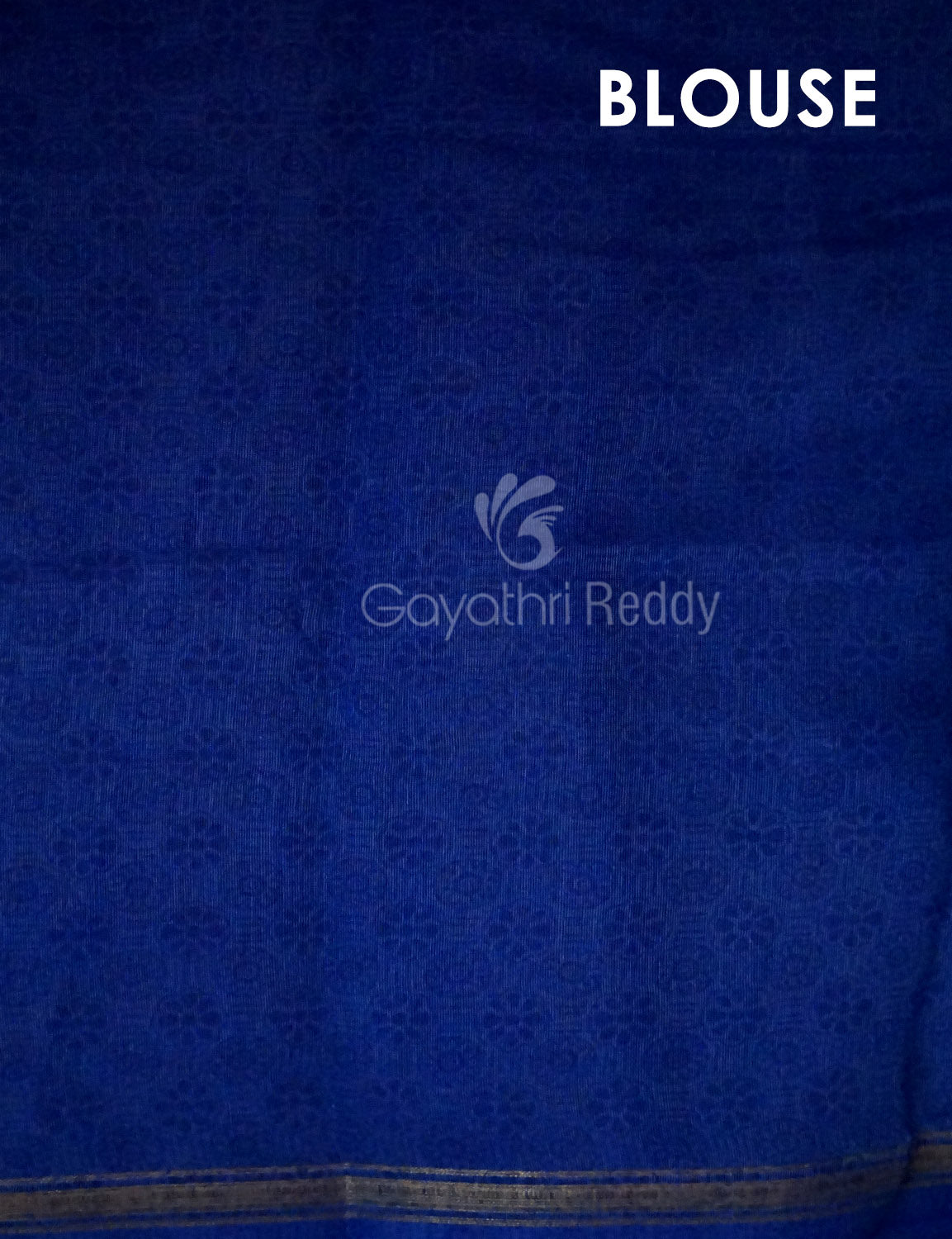 Yellow Colour All Over Print Semi Chanderi Saree By Gayathri Reddy Designer Studio