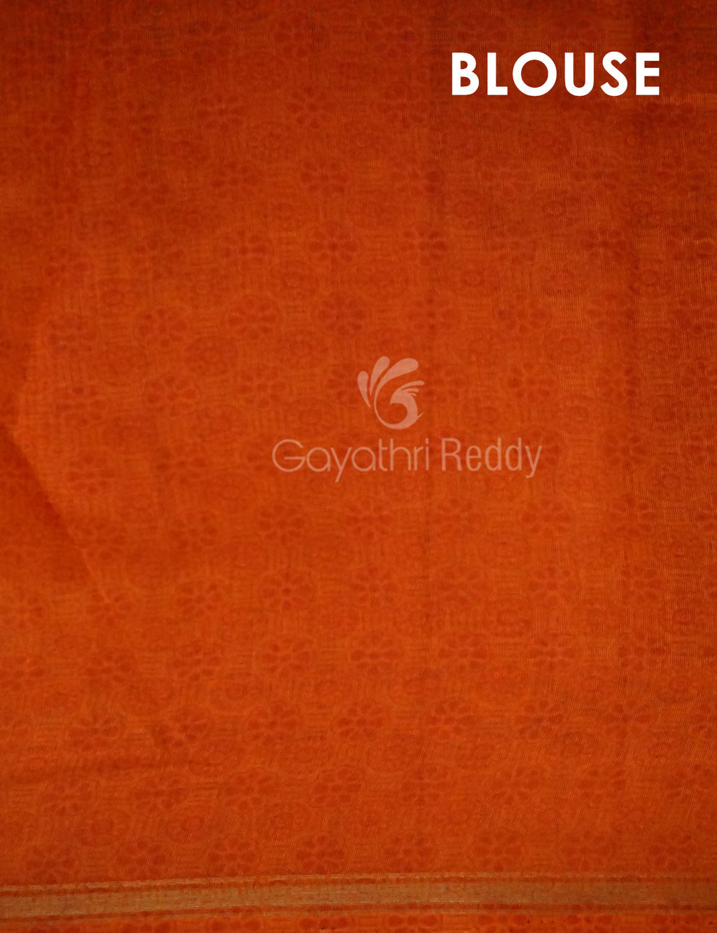 Sea Green Colour All Over Print Semi Chanderi Saree By Gayathri Reddy Designer Studio