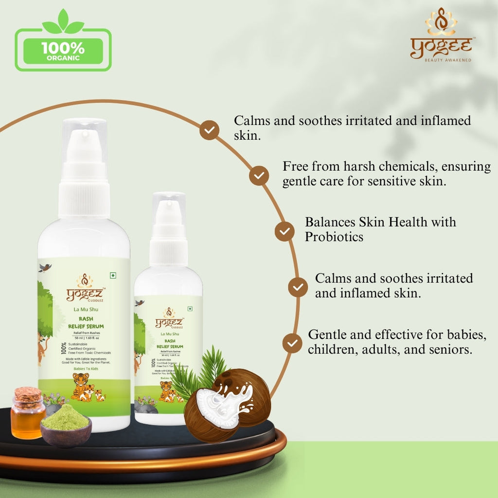 Yogez La Mu Shu Rash Relief Serum