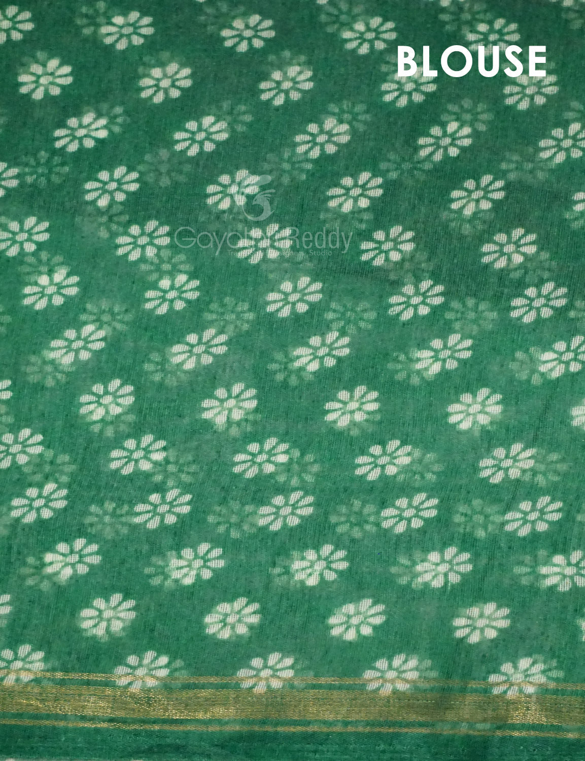 Shades of Off White And Mango Green Colour Patan Patola Semi Chanderi Saree By Gayathri Reddy Designer Studio