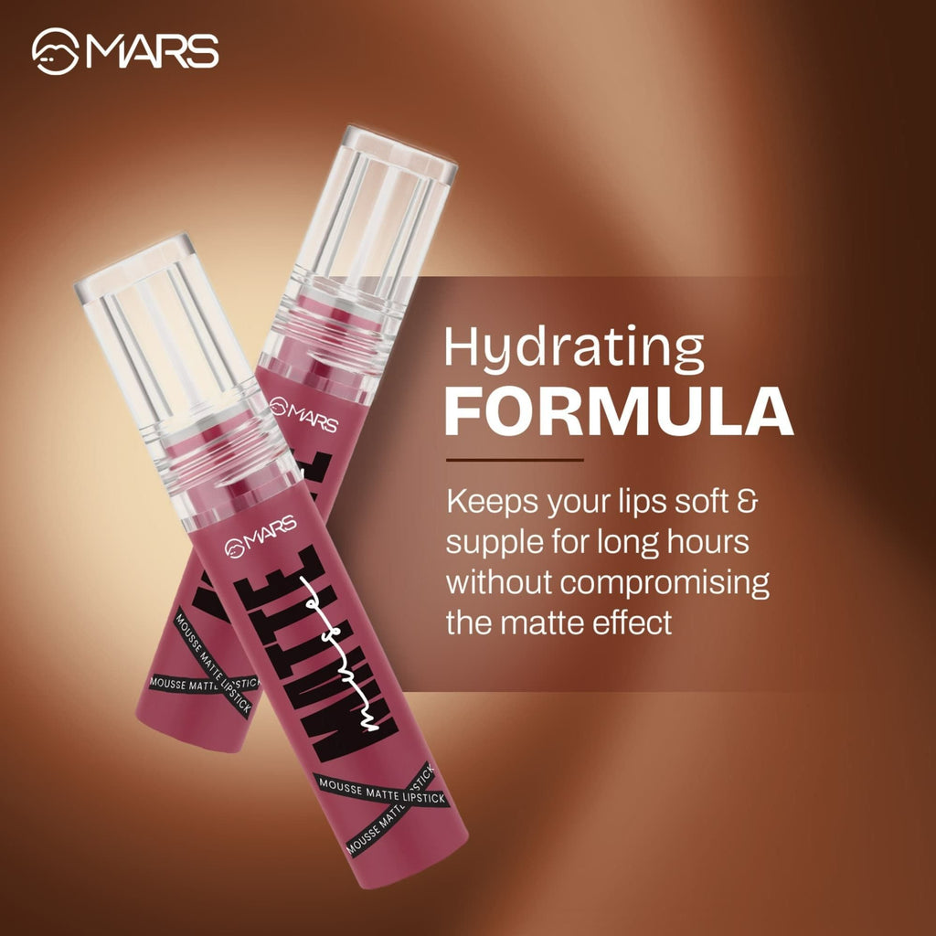 MARS Cosmetics Matte Muse Mousse Lipstick - 13 Power Diva