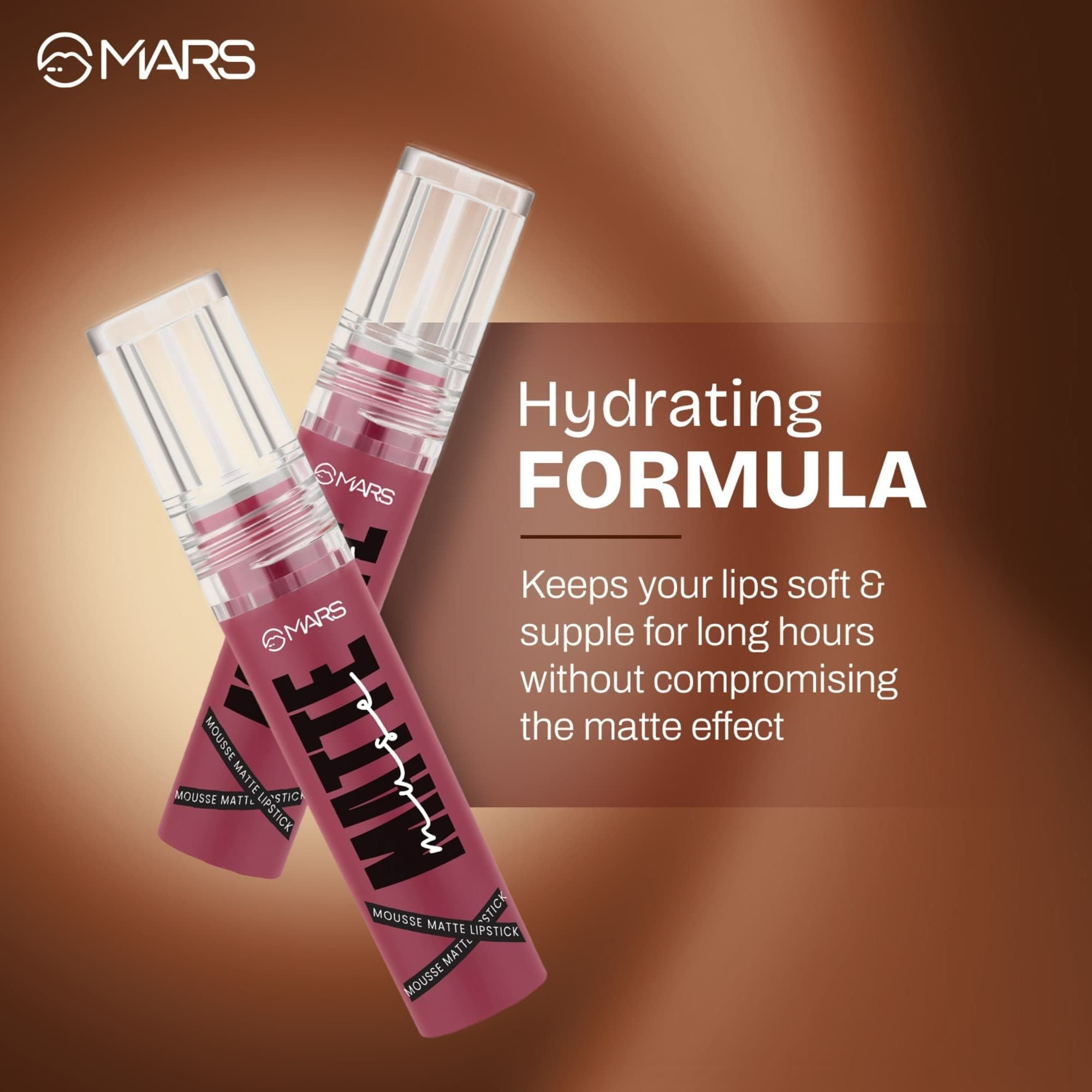 MARS Cosmetics Matte Muse Mousse Lipstick - 18 Fierce Star