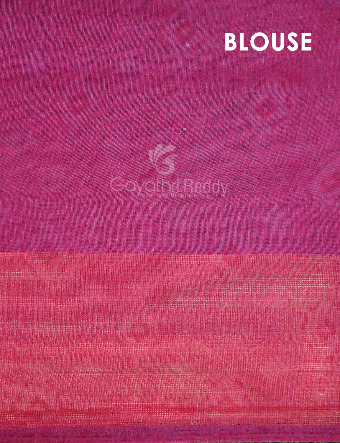 Shades of Cream Colour And Pink Blouse Patola Design Semi Chanderi Saree By Gayathri Reddy Designer Studio