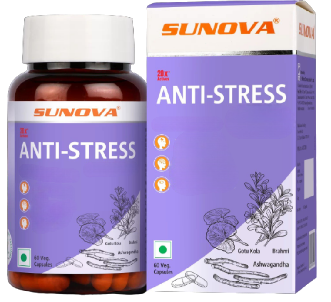 Sunova Anti-Stress 60 Capsules