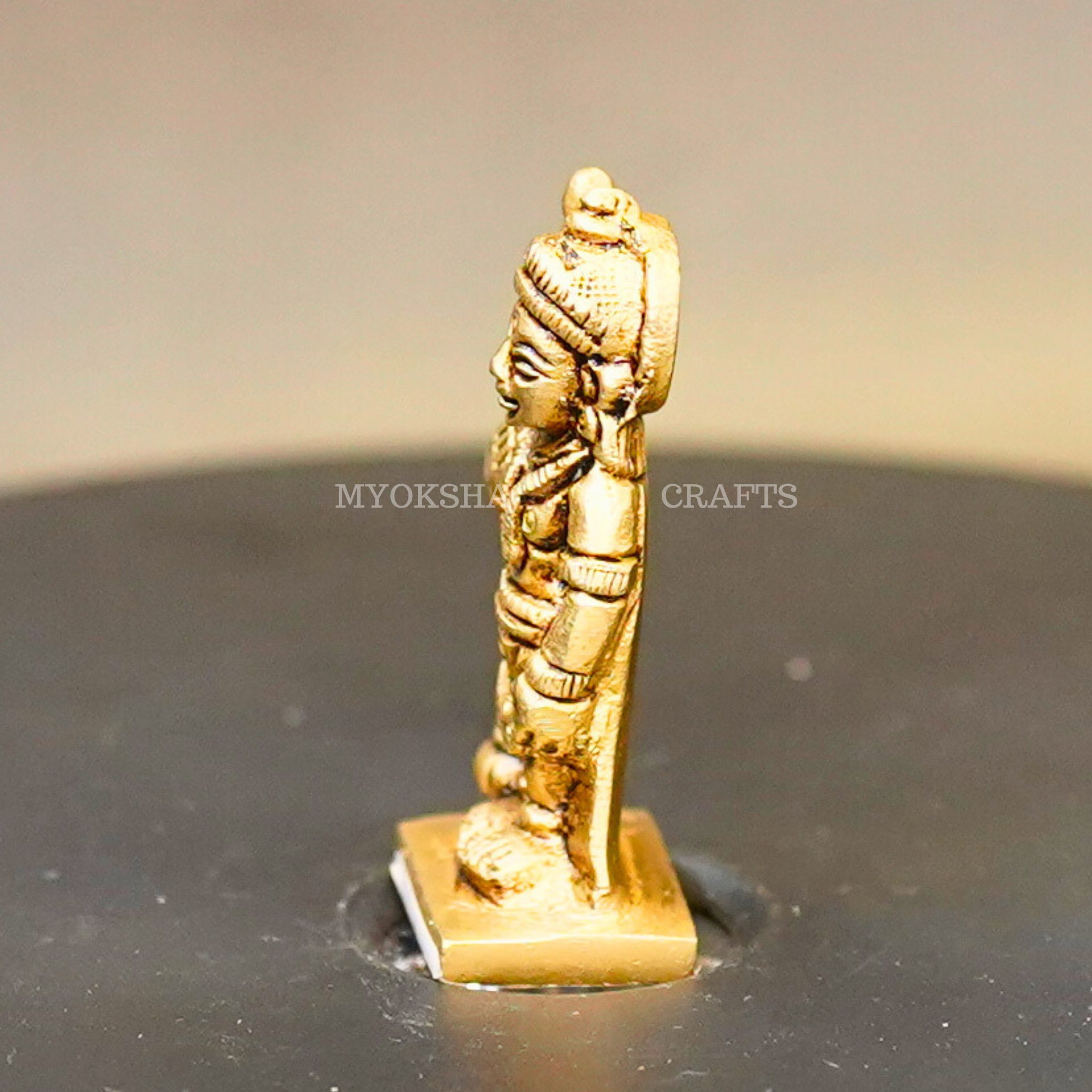 Brass Udupi Krishna Idol