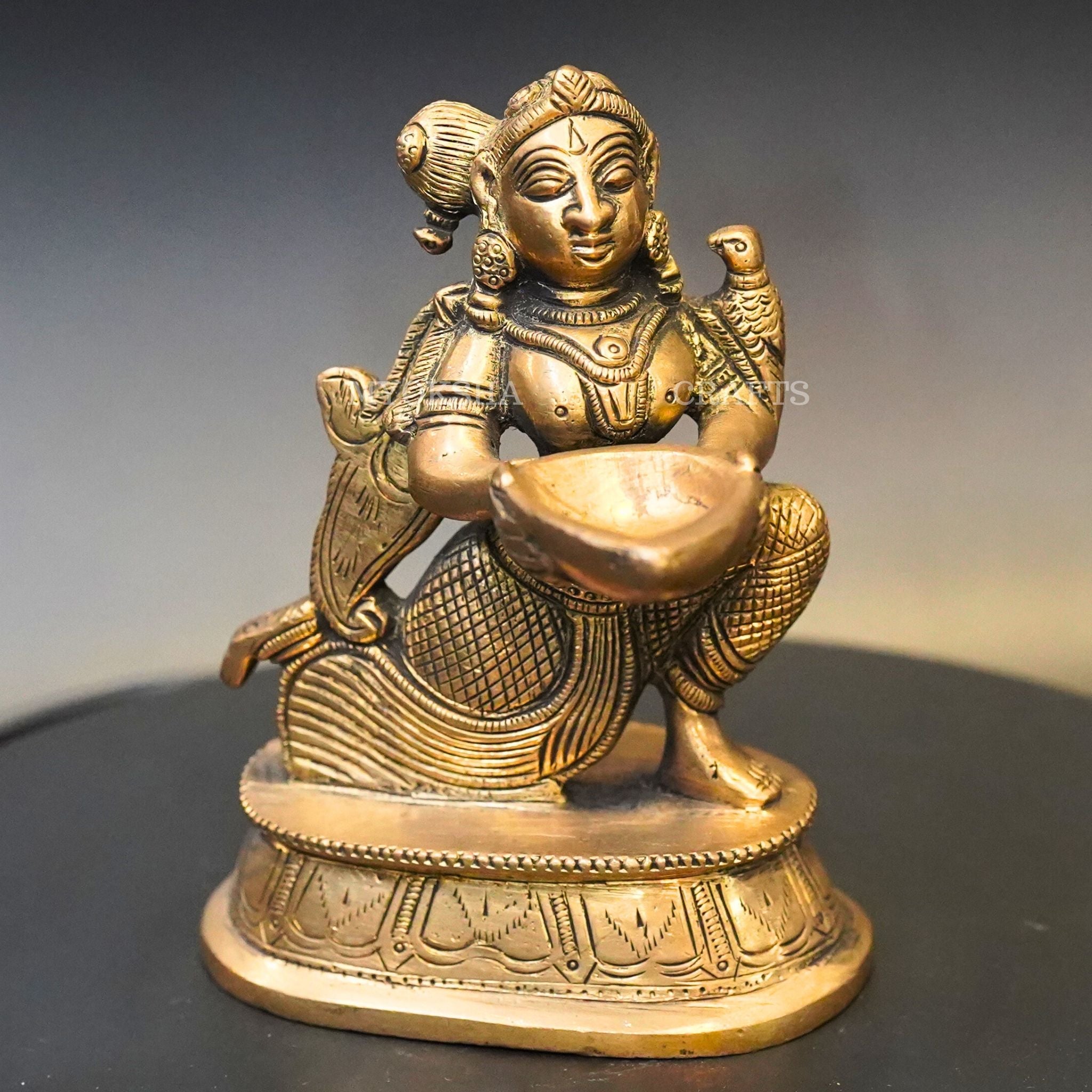 Brass Malli Diya