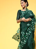 Saree Mall Solid Saree For Women