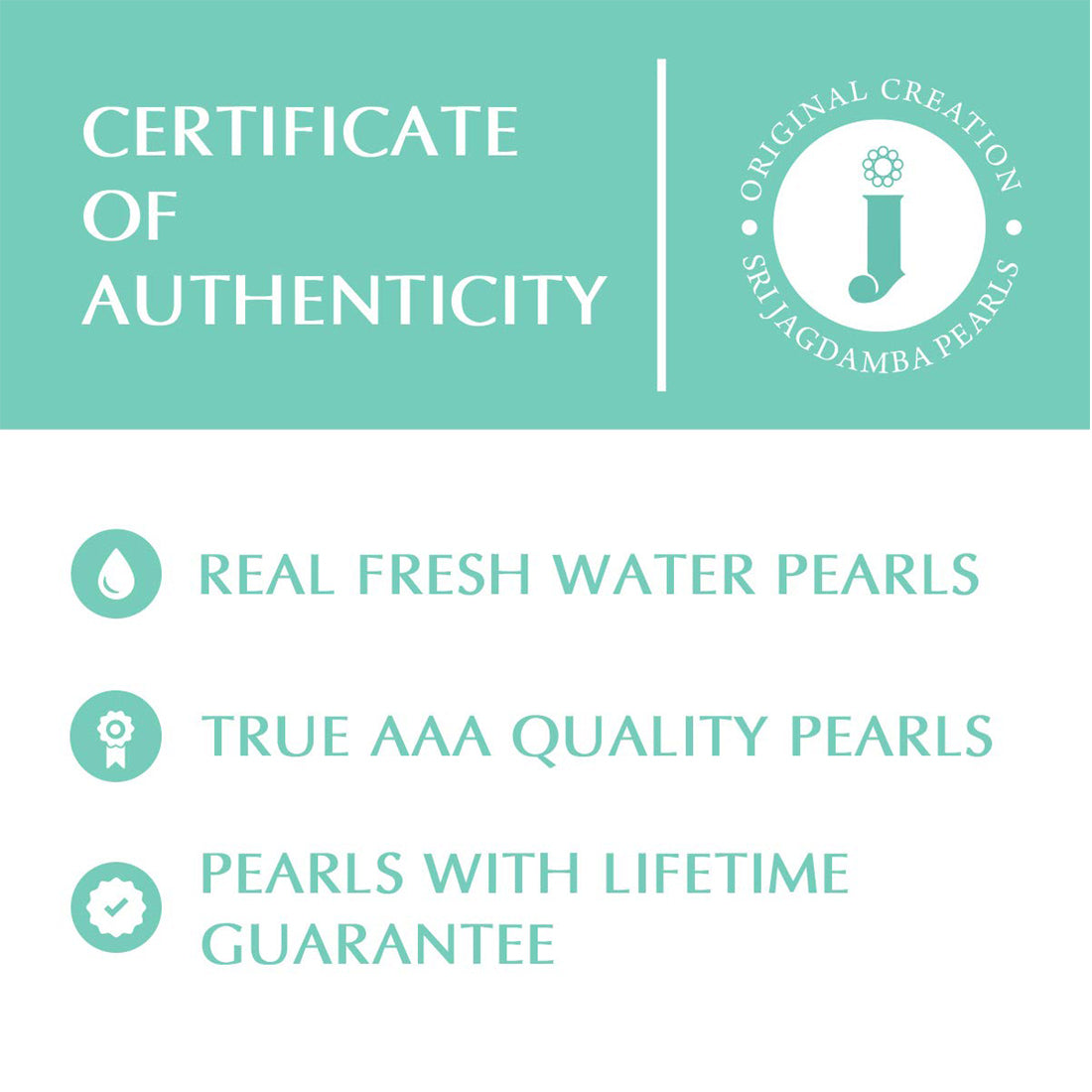J Pearls Falak 2 Lines Pearl Necklace