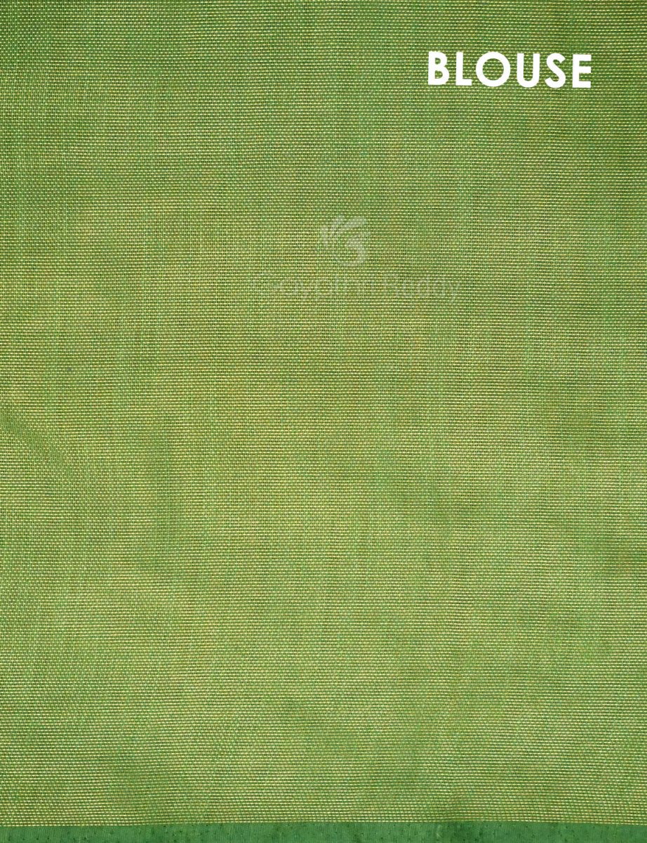 Baby Pink Colour With Leaf Green Blouse Cotton Brasso Saree By Gayathri Reddy Designer Studio