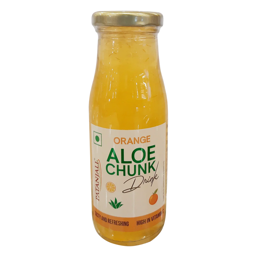 Patanjali Orange Aloe Chunk Drink